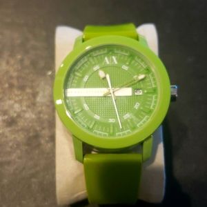 A/X watch lime green